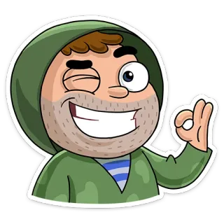 👌 ok, approvazione, gesto, bene, accordo telegram sticker