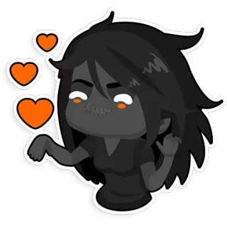 ☺ Dessin animé, Anime, Monstre, Mignon, Personnage telegram sticker