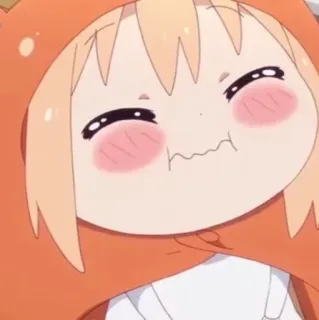 🍯 Umaru Doma Himouto! Umaru-chan 애니메이션, 만화, 귀여운, 웃긴, 우마루, 히모토! 우마루짱 whatsapp sticker
