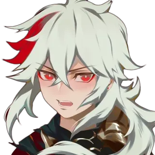 😠 Kaedehara Kazuha Genshin Impact Anime, Video game, Personagem, Genshin Impact, Kazuha telegram sticker