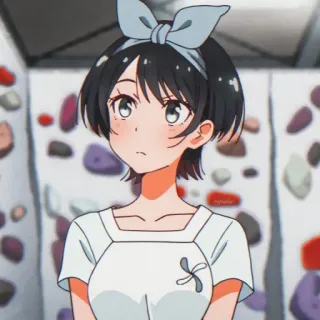 🎭 anime, hoạt hình, phụ nữ, nhân vật, hình minh họa whatsapp sticker