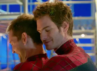 👨‍❤️‍👨 Spider-Man Spider-Man, Super-héros, Marvel, Comics, Andrew Garfield, Tobey Maguire telegram sticker