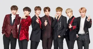 ❤ BTS kpop, boyband, music, BTS, idols, korean pop telegram sticker