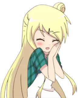 😍 Anime, Manga, Süß, Mädchen, Figur, Kawaii telegram sticker