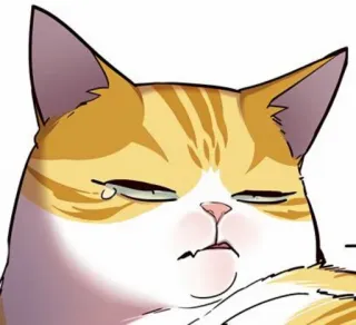 🐈 gato, triste, llorando, emoji, sticker, animal, lindo telegram sticker