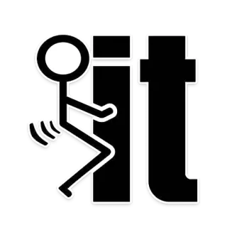 🖕 it stick figure, offensive, vulgar, rude, phrase telegram sticker