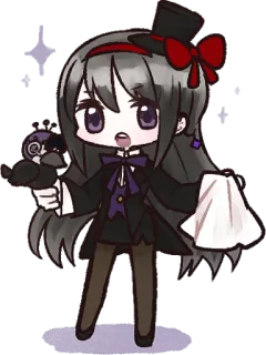 ✨ Anime, Magia, Fofo, Desenho animado, Personagem, Ilustração telegram sticker