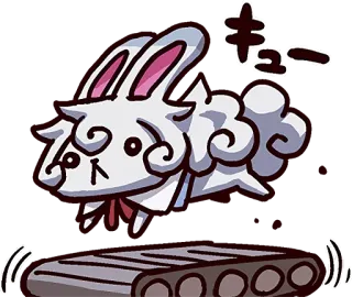🏃‍♂️ キュー 토끼, 귀여운, 동물, 애완동물, 반려동물 whatsapp sticker