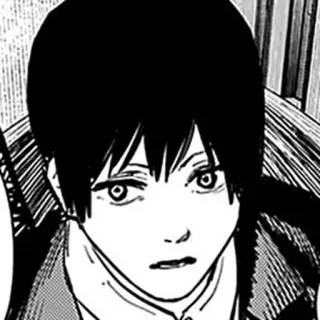 🐚 Aki Hayakawa Chainsaw Man manga, anime, Aki Hayakawa, Chainsaw Man, character, portrait telegram sticker
