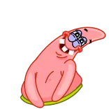 😊 Patrick Star SpongeBob SquarePants patrick star, spongebob, cartoon, funny, meme, character, animated telegram sticker