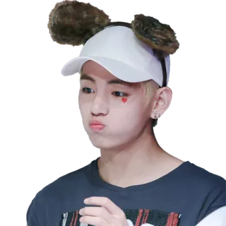 😘 V K-pop, BTS, Idol, V, Cantante, carino telegram sticker