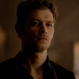 ✔️ Klaus Mikaelson The Vampire Diaries man, vampire, klaus, mikaelson, tv show, portrait telegram sticker