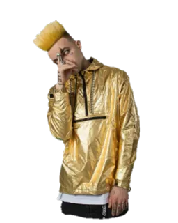 👌 pessoa, homem, gesto, ouro, urbano, hip hop telegram sticker