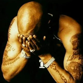 @Punisher_Man | 2Pac whatsapp stickers