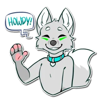 CaptainFolf telegram stickers