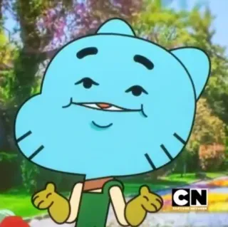🤗 Gumball Watterson The Amazing World of Gumball kartun, kucing, lucu, gumball, karakter telegram sticker