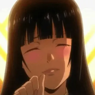 🥀 Yumeko Jabami Kakegurui Anime, Femme, Fille, Kakegurui, Yumeko Jabami whatsapp sticker