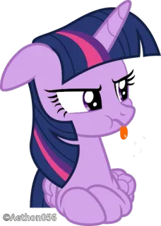😛 Twilight Sparkle My Little Pony pony, cartoon, my little pony, twilight sparkle telegram sticker