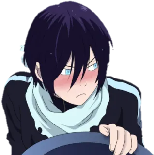 😤 Yato Noragami Anime, Charakter, Yato, Noragami, Manga whatsapp sticker