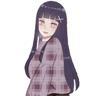👄 Hinata Hyuga Naruto Anime, Kreskówka, Hinata, Naruto, Hyuga telegram sticker