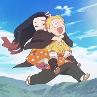 🔥 Nezuko Kamado Demon Slayer Anime, Nezuko, Demon Slayer, Chibi telegram sticker