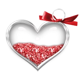 ♋️ heart, red, love, glitter, shiny, romantic telegram sticker
