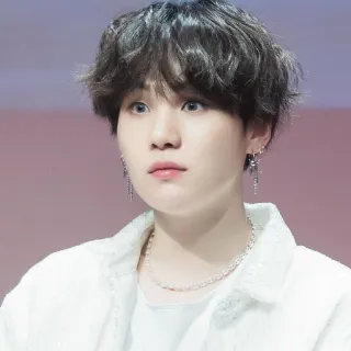 🍃 Suga Suga, BTS, K-Pop, Min Yoongi, Sänger, Künstler, Promi, Koreanisch telegram sticker