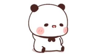🍩 Panda, süß, Bär, Tier telegram sticker