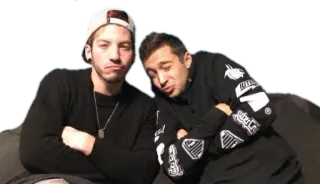 😘 muzikanten, band, Twenty One Pilots, duo, beroemdheden telegram sticker