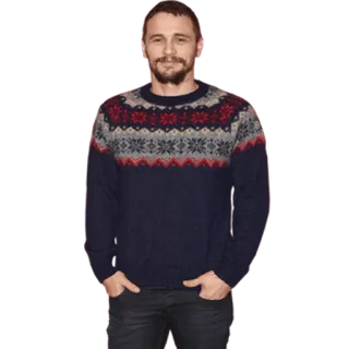 🙂 James Franco attore, maglione, ritratto, celebrità, uomo telegram sticker