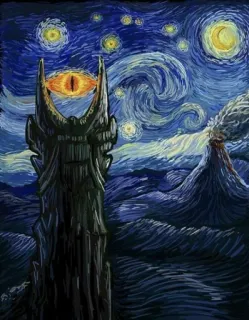 Van Gogh & Co. whatsapp stickers