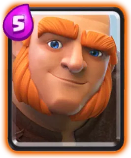 👊 Giant Clash Royale 판타지, 캐릭터, 게임, 거인, 클래시 로얄 telegram sticker