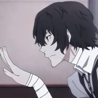 🤏 Dazai Osamu Bungo Stray Dogs Anime, Vendajes, Detective, Dazai, Osamu whatsapp sticker