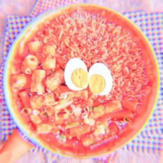 🍥 food, noodles, ramen, eggs, asian food, dish telegram sticker