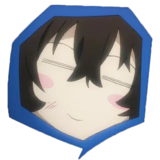 😌 Anime, Cartoni animati, Adesivo, Personaggio telegram sticker