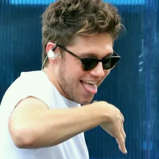 😛 Niall Horan Niall Horan, singer, sunglasses, music, celebrity telegram sticker