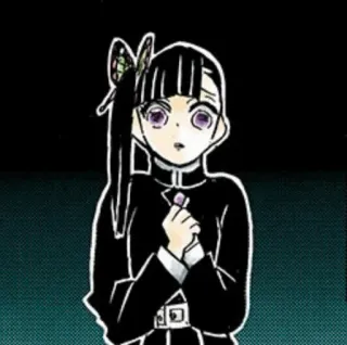 🌸 Kanao Tsuyuri Demon Slayer anime, kanao tsuyuri, demon slayer, manga, butterfly, girl, character telegram sticker
