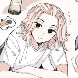 〰 じゅうばん アニメ, 漫画, キャラクター, 可愛い, イラスト telegram sticker
