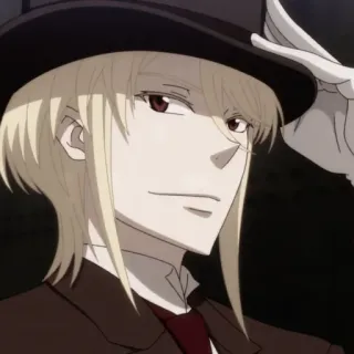 ☕️ Sherlock Holmes anime, cartoon, male, character, sherlock holmes telegram sticker