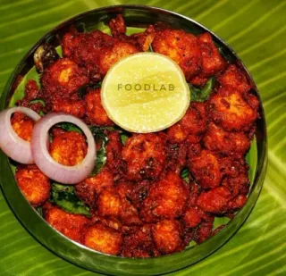 🤩 FOODLAB 食べ物, 鶏肉, 前菜, インド, レモン, 玉ねぎ telegram sticker