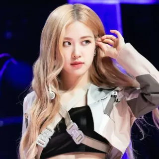 🙂 Rose kpop, rose, blackpink, chanteuse, idole, mode telegram sticker