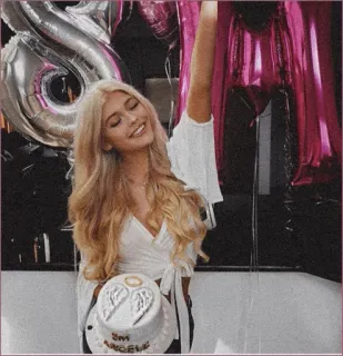 ☀️ SM ANGELS anniversaire, fête, ballons, gâteau, célébration, ange, ailes telegram sticker