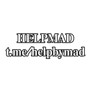 🧬 HELPMAD
t.me/helpbymad ช่วยเหลือ, เทเลแกรม, กลุ่ม telegram sticker