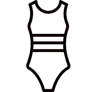 👙 ชุดว่ายน้ำ, ชุดว่ายน้ำ, ชายหาด, เสื้อผ้า, ฤดูร้อน whatsapp sticker