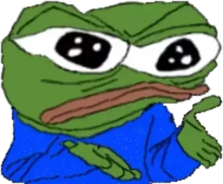 📎 Pepe the Frog Pepe, Rana, Meme, Meme de Internet whatsapp sticker