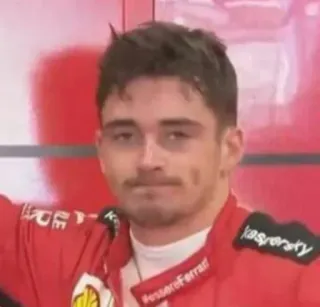 😐 Charles Leclerc Fórmula 1, F1, Piloto de carreras, Ferrari, Mónaco telegram sticker