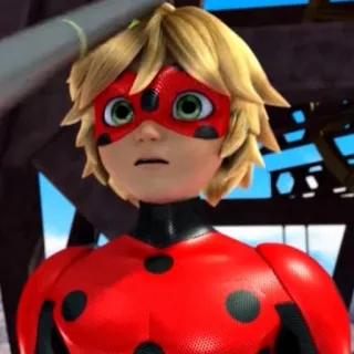 🐞 Adrien Agreste Miraculous: Tales of Ladybug & Cat Noir Anime, Superheld, Marinette, Cartoon, Miraculous telegram sticker