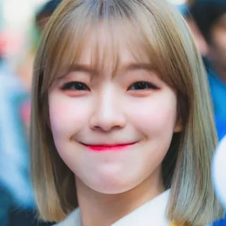 🗾 femme, portrait, personne, souriant, asiatique, coréenne telegram sticker