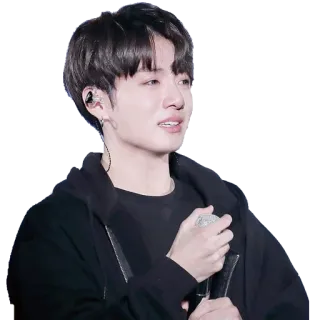 😭 Jungkook kpop, sänger, musik, promi, asiatisch telegram sticker