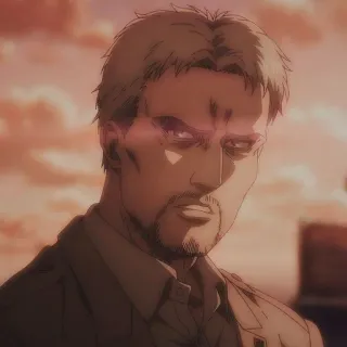 ♥️ Reiner Braun Attack on Titan anime, character, reiner braun, attack on titan telegram sticker